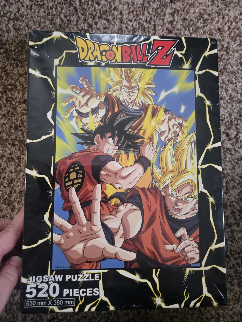 Dragon Ball Z 520-Piece Jigsaw Puzzle